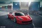 Ferrari 458 Italia by Liberty Walk on PUR Wheels 2015 года